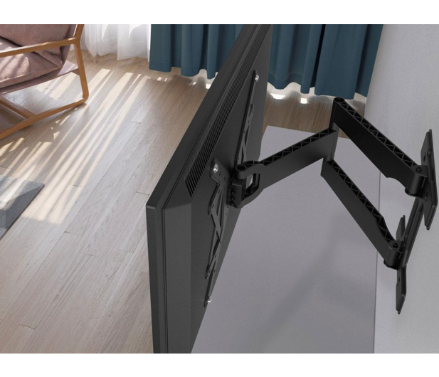 Hama Uchwyt do TV VESA 400x400 fullmotion 2 ramiona 72 cm 65" - 1516976 - zdjęcie 6